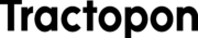 LOGO TRACTOPON NEGRO TRANSPARENTE